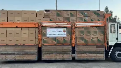 Adana’da 5,5 milyon sahte bandrollü makaron ele geçirildi: 2 gözaltı
