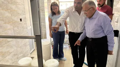 Başkan Büyükkılıç’tan Hürmetçi’de manda yetiştiriciliğine destek ziyareti