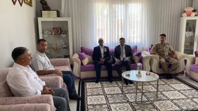 Kaymakam Erdoğan’dan Şehit Aileleri ve Gazilere Ziyaret