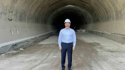 Türkiye’nin en uzun ve en geniş tek tüneli olma özelliğine sahip tünelle birlikte Amanos Dağları kolaylıkla aşılacak