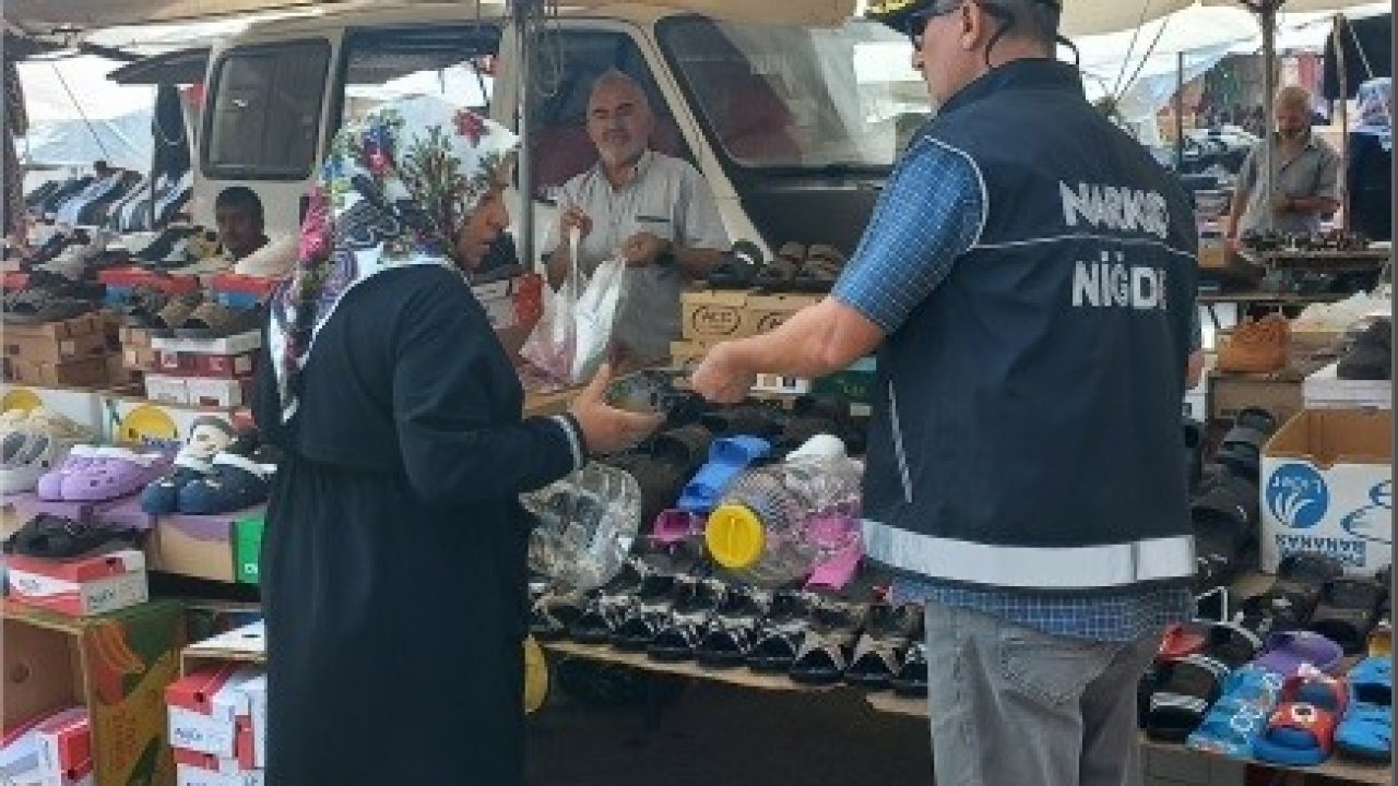 Niğde’de 2 bin 370 kişiye narkotik farkındalık eğitimi verildi