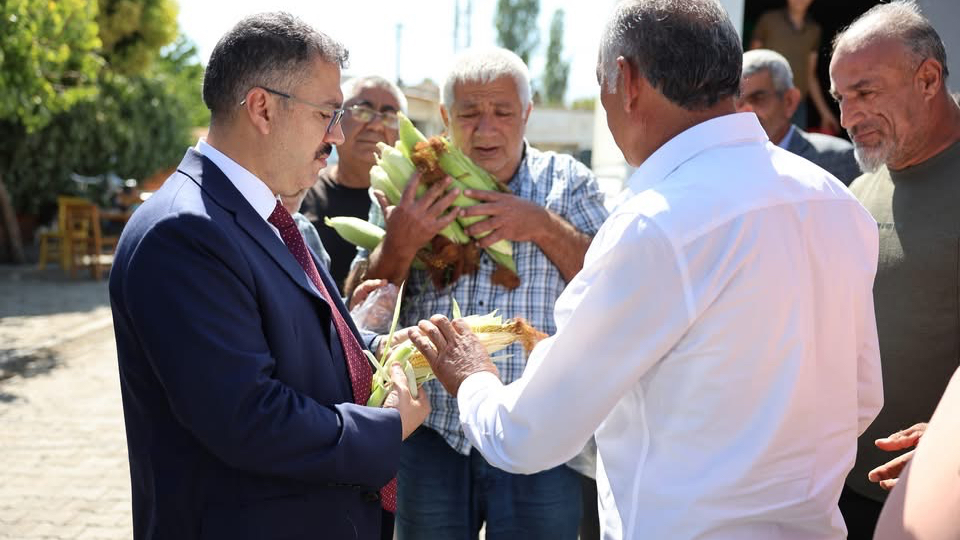Vali Turan Bayraktutan Köyünü Ziyaret Etti