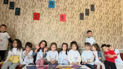 Patnos gençlik merkezinde çocuklar ve aileler aynı etkinlikte buluştu