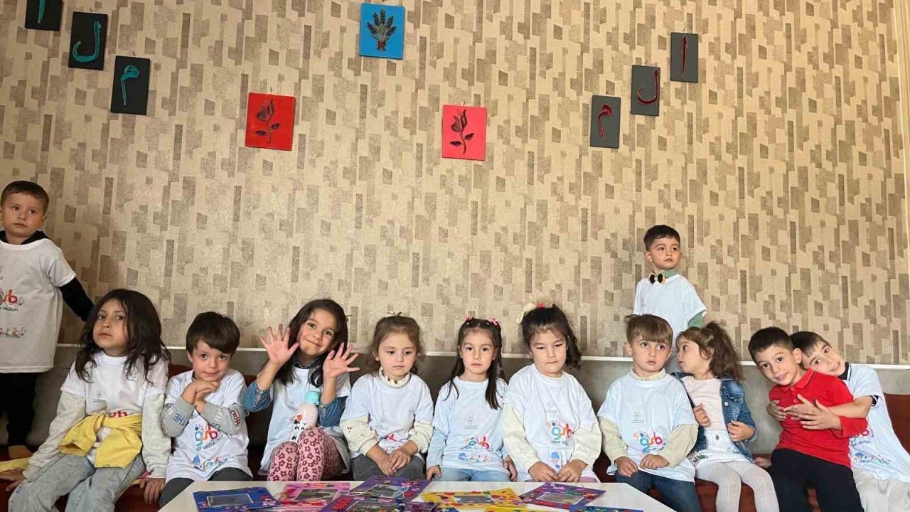 Patnos gençlik merkezinde çocuklar ve aileler aynı etkinlikte buluştu
