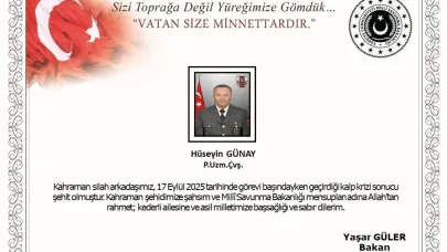 Kalp krizi geçiren Uzman Çavuş şehit oldu