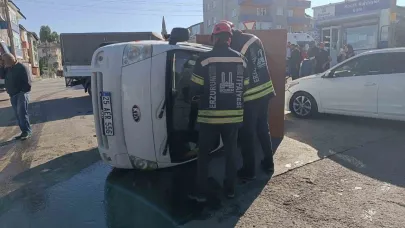 Erzurum’da üç araçlı kazada can pazarı