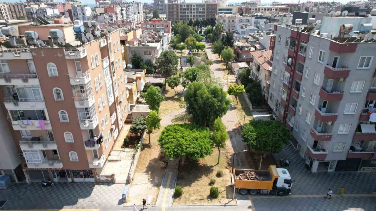 Manolya Parkı baştan sona yenileniyor