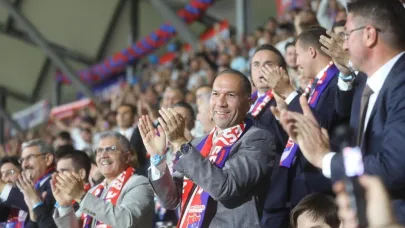 Yenilen takımın taraftarı yeni stadyuma böyle zarar verdi