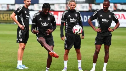 Beşiktaş’ta, Göztepe maçının hazırlıkları tamamlandı