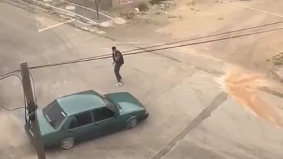 Merzifon’da sokakta otomobiliyle drift atan sürücüye 46 bin TL ceza