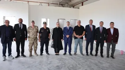 Vali Turan, Vitae Lab Kozmetik Tesisinde İncelemelerde Bulundu
