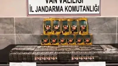 Van’da 720 paket kaçak sigara ele geçirildi
