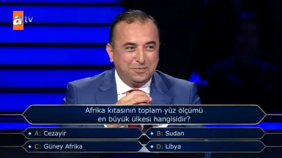 Fahri Iğdırlı Hemşerimiz Uğur Erdem “Kim Milyoner Olmak İster”e Katıldı
