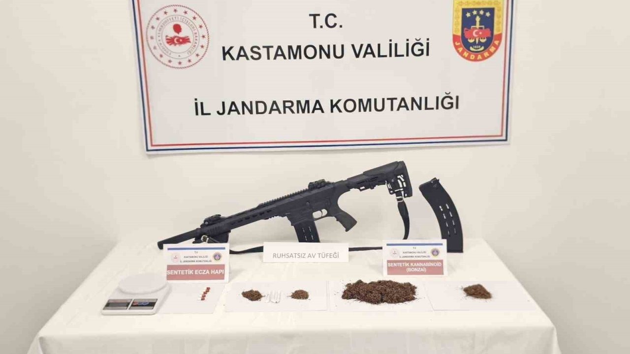 Kastamonu’da uyuşturucu operasyonu: 5 tutuklama