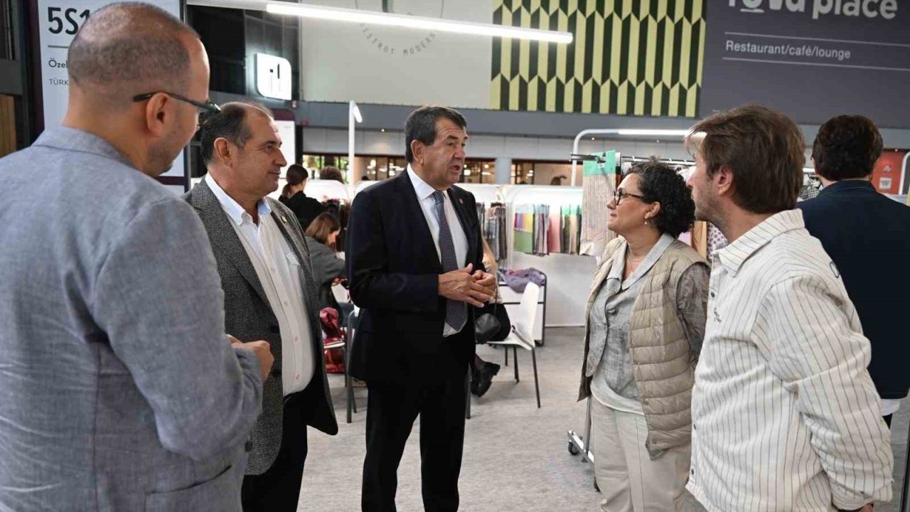 Bursa iş dünyası Paris’te Tekstil ve Moda Fuarları’nda