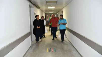 Çocuk acil servisinde çalışmalarda sona gelindi