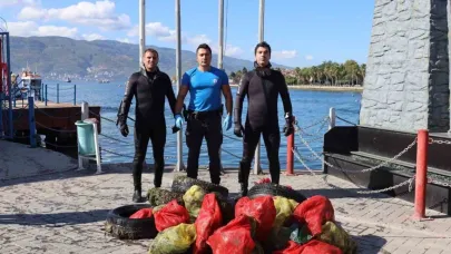 Dünya Temizlik Günü’nde 172 kilo atık toplandı