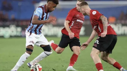 Trendyol Süper Lig: Trabzonspor: 1 - Gaziantep FK: 1 (Maç sonucu)