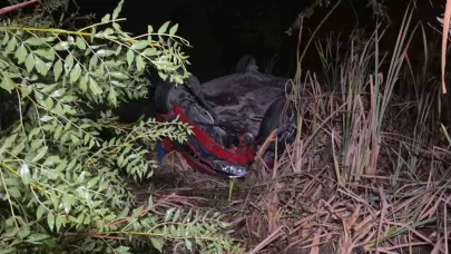 Bartın’da otomobil şarampole uçtu: 3 yaralı