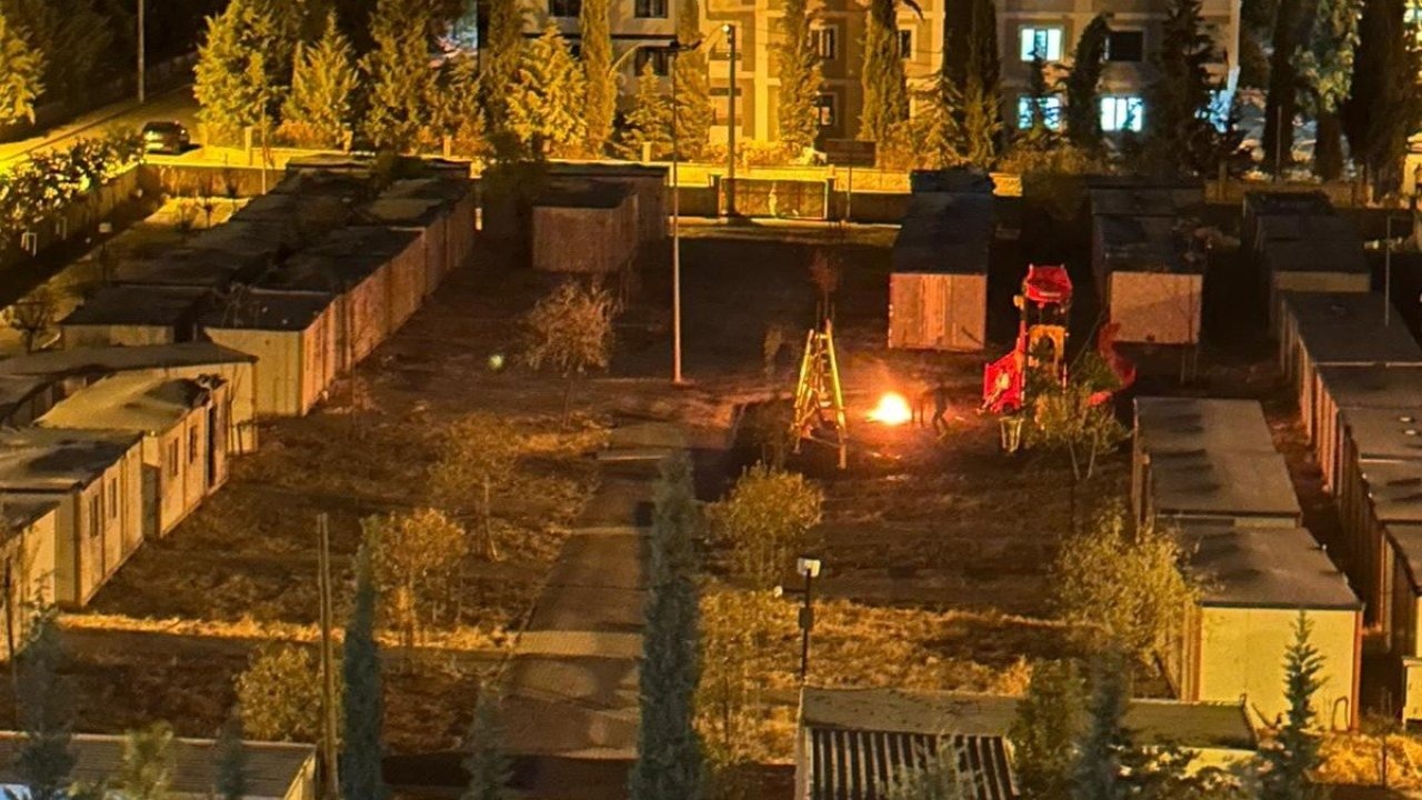 Boşaltılan konteyner kent, madde bağımlılarının yuvası haline geldi