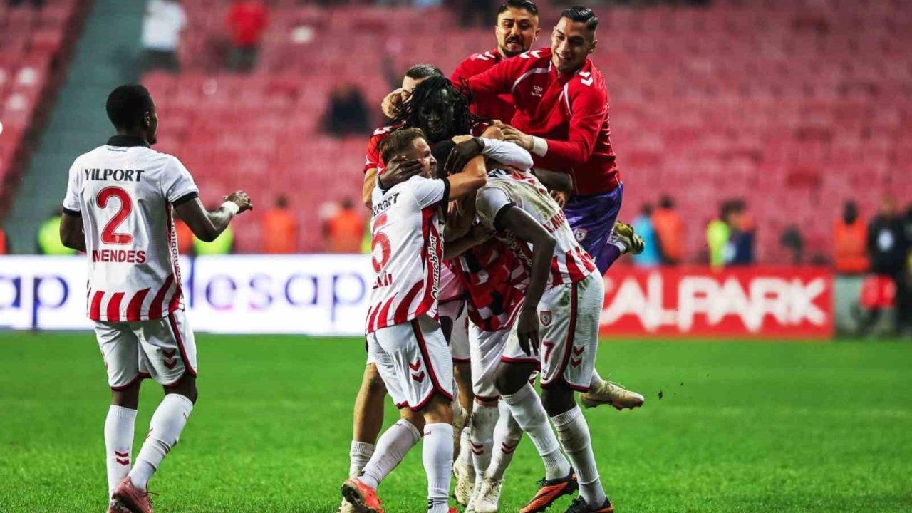 Samsunspor, 3 galibiyetini de ligin yeni ekiplerine karşı aldı