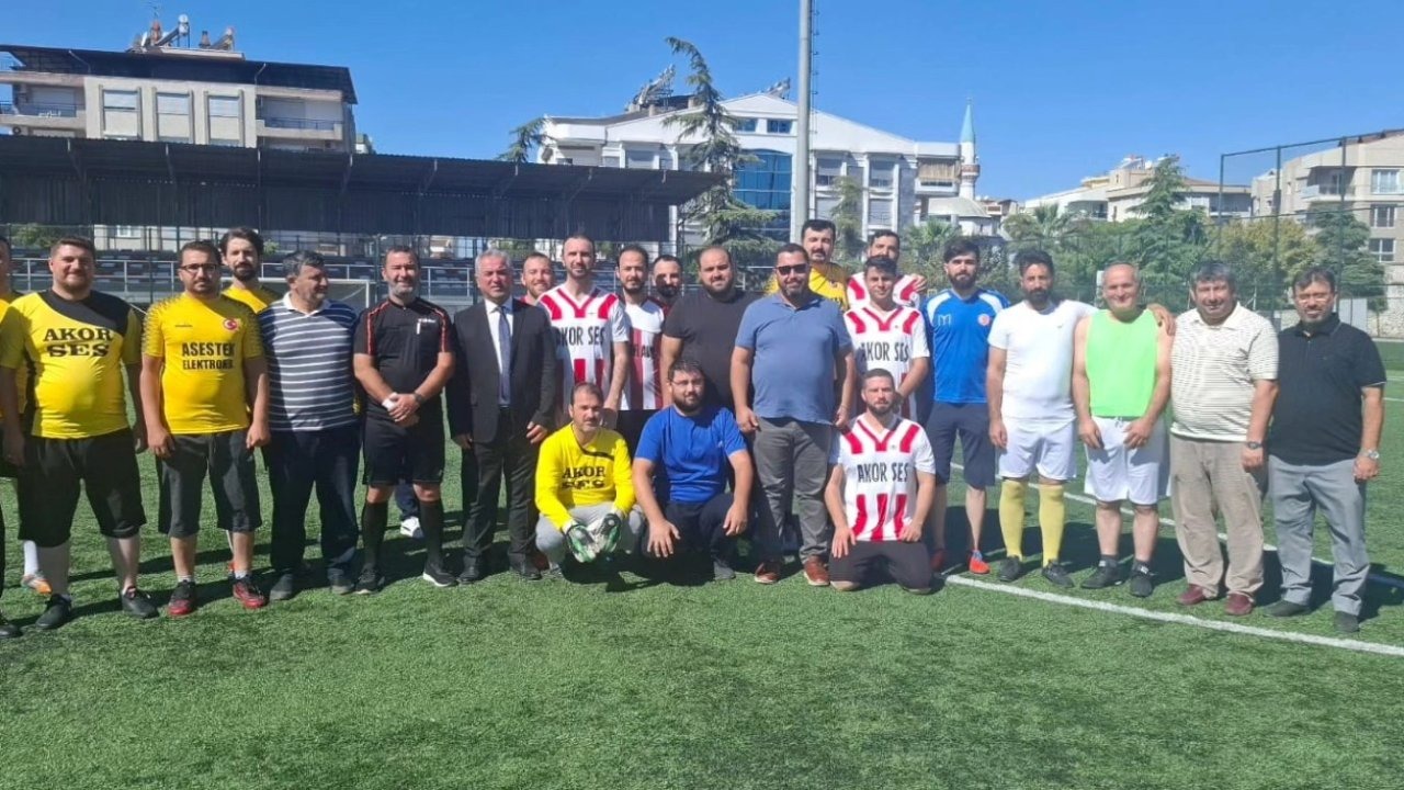Aydın’da imamlar yeşil sahada buluştu