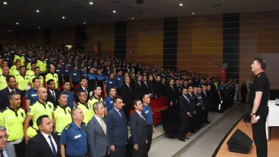 Emniyet Müdürü Baybaba, genel değerlendirme ve bilgilendirme toplantısı yaptı