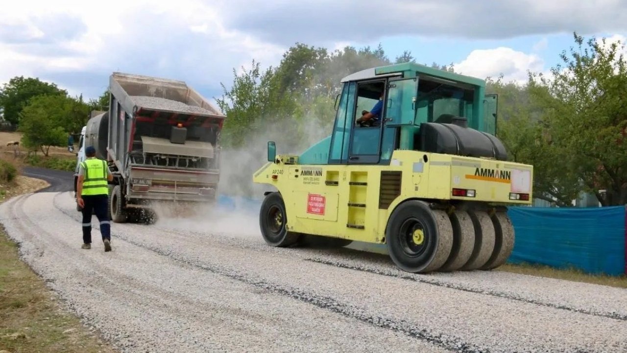 Sinop’ta köy yollarına 230 km asfalt yapıldı