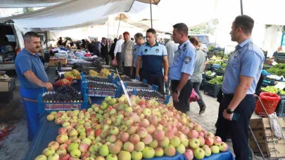 Battalgazi’de pazar yerlerinde hassas denetim