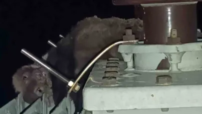 Mahalledeki elektrik kesintisinin sebebi sansar çıktı
