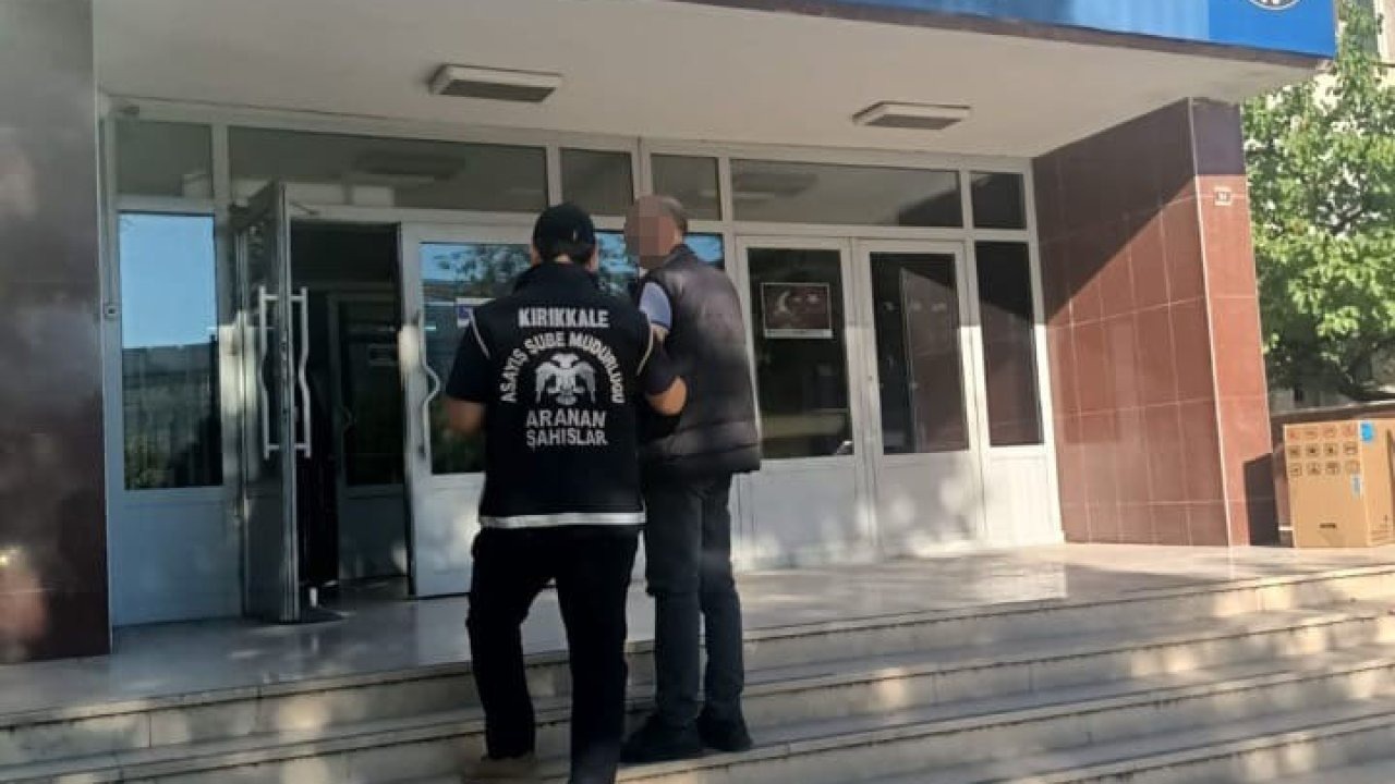Kırıkkale’de aranan cezaevi firarisi yakalandı