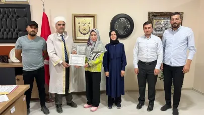 Vietnamlı kadın Yüksekova’da Müslüman oldu