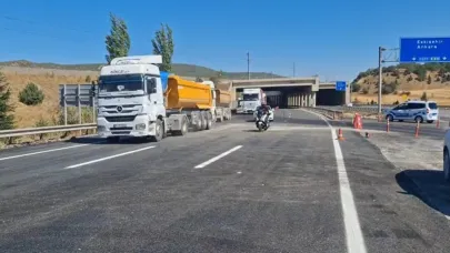 Bilecik-Bozüyük karayolunda asfalt çalışması tamamlandı