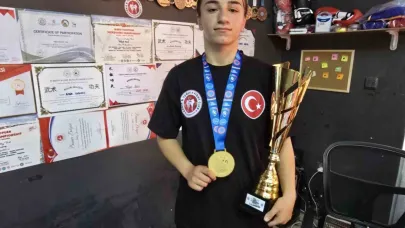 Yozgat’ta köyde yaşayan genç sporcu Avrupa Şampiyonu oldu