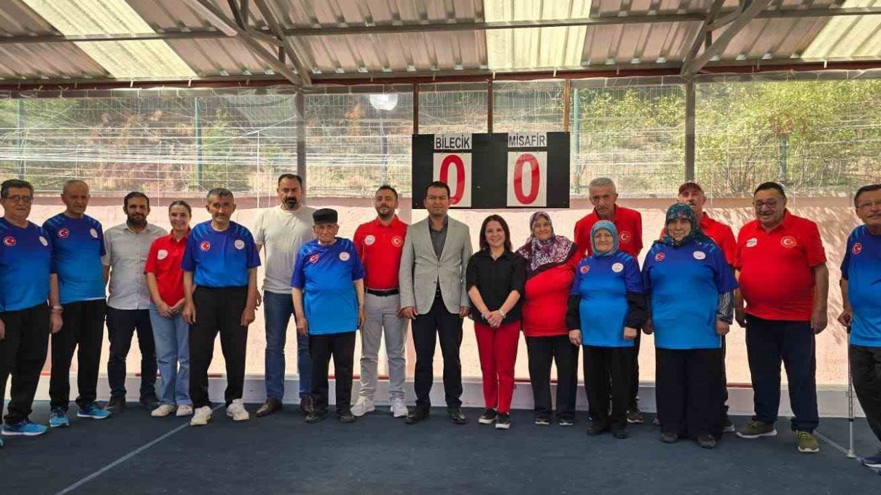 Bilecik Huzurevi, Bocce Thrnuvasına galibiyetle başladı