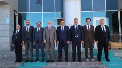 Üniversite Rektörlerinden Rektör Gürel’e Nezaket Ziyareti