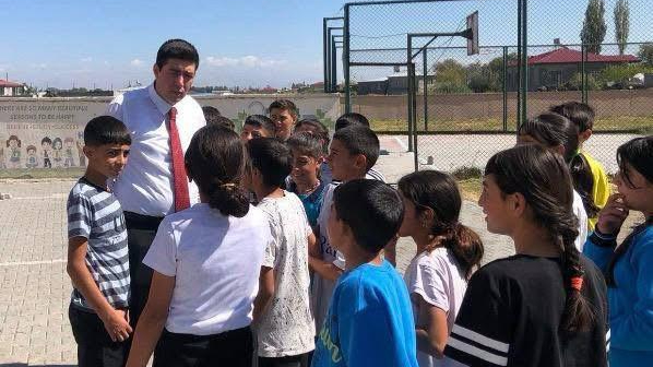 Kaymakam Erdoğan’dan Bulakbaşı İlk ve Ortaokuluna Ziyaret