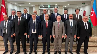 Rektör Gürel Başkanlığında 8 Üniversite Rektöründen Nahçıvan Başkonsolosu Kaya’ya Ziyaret