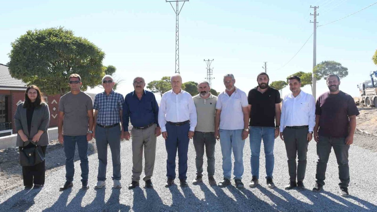 Kulu Kırkpınar ile Haymana Yeşilköy arasındaki yol yapımı tamamlandı