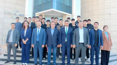 Ahilik Haftası Kapsamında Odaya Anlamlı Ziyaret: Mesleki Eğitime Destek Sözü