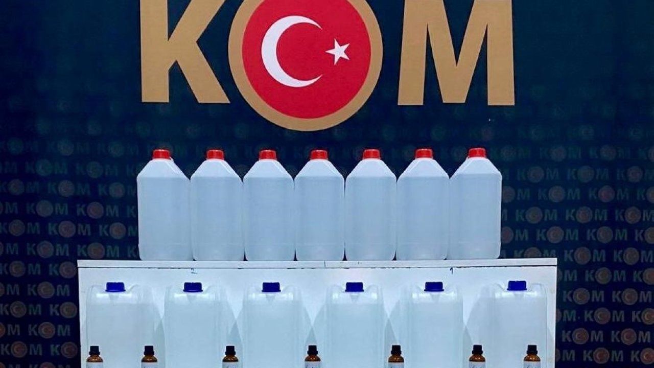 Kars’ta sahte içki operasyonu