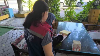 Yol üstündeki tezgahlar denetlendi