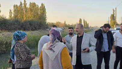 Belediye Başkanı Güneş, İller Bankası Yetkilileri ile Mavi Kanalda İncelemelerde Bulundu
