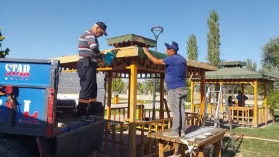 Park ve Bahçelerde Bakım ve Onarım Çalışmaları