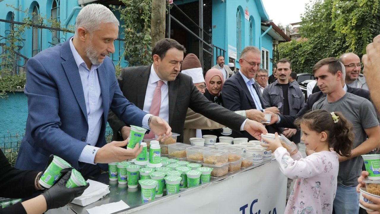 Kütahya’da geleneksel ahilik pilavı ikramı