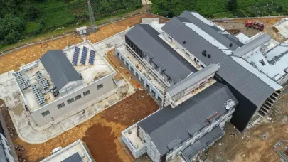 Güneysu’da 100 yataklı devlet hastanesi hizmete hazırlanıyor