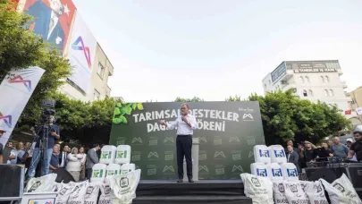 Mersin’de üreticiye güneş paneli, tohum ve gübre desteği