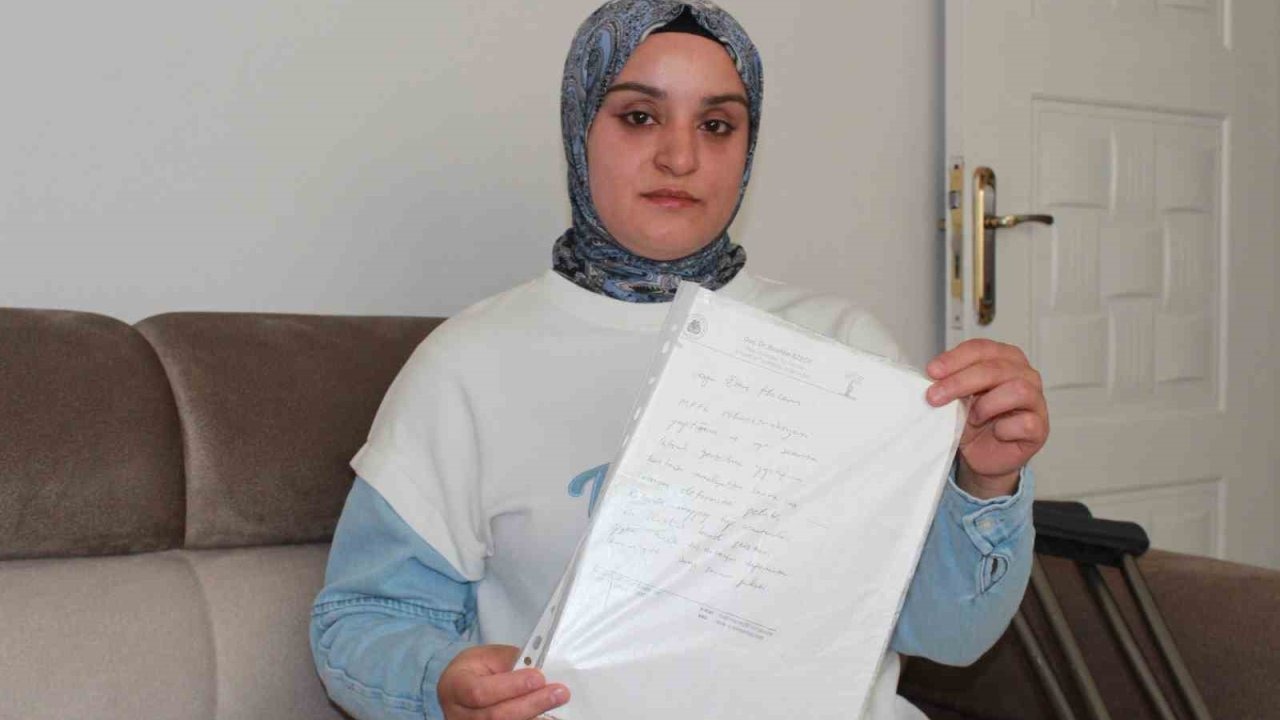 Diz ağrısıyla gittiği Dicle Üniversitesi Tıp Fakültesi Hastanesinde geçirdiği ameliyatla sakat kaldı