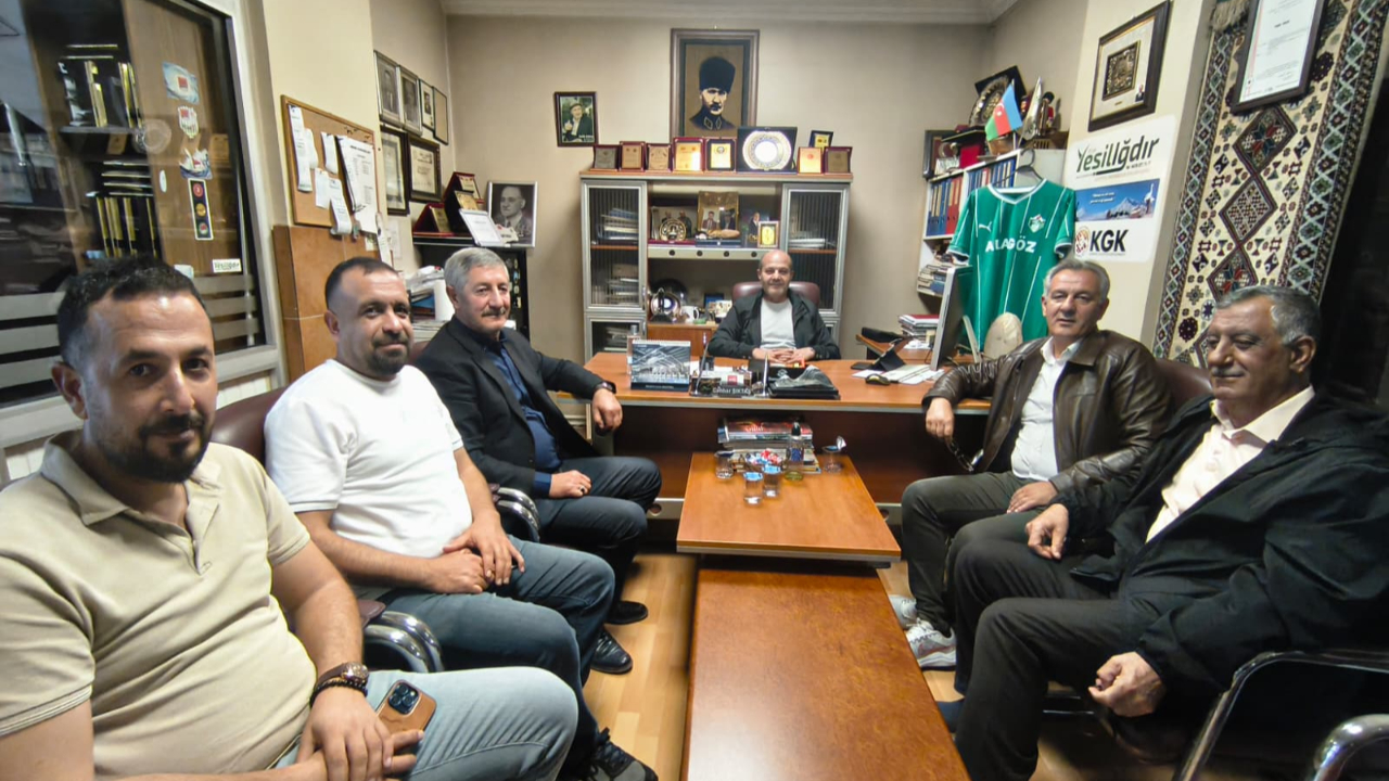 Milletvekili Yılmaz Hun ve Abdülkadir Özsular’dan Nezaket Ziyareti