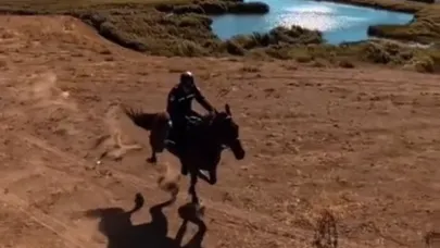 Van’da atlı jandarma tarihi ve doğal alanlarda devriyede